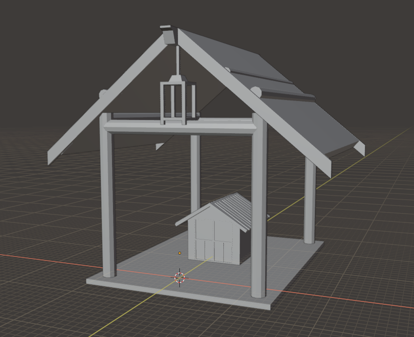 shinto shrine made for upcoming project
