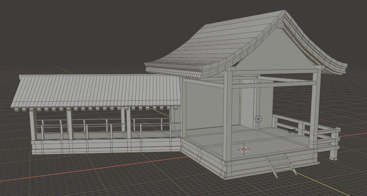 noh theatre stage made for upcoming project
