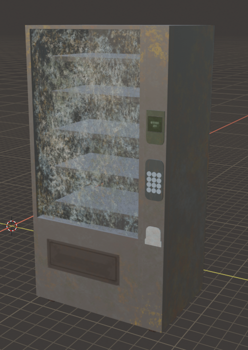 original model not made by me. vending machine textured by me for numinous